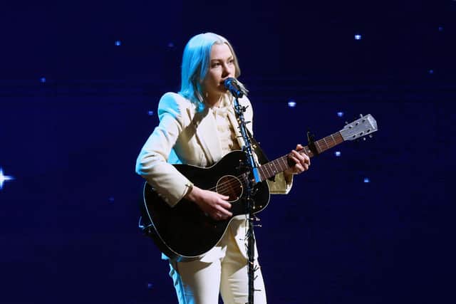 Phoebe Bridgers performs onstage during Billboard Women in Music 2022. Photo: Emma McIntyre/Getty Images for Billboard.