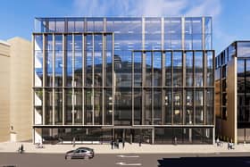 An image showing how the office at 30 Semple Street in Edinburgh's Exchange District will look when it is completed.