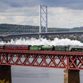 The iconic steam train will be travelling across The Forth Bridge, through Fife and then back to Edinburgh between Thursday and Friday (Photo: Jane Barlow).