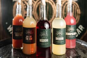 Bottled cocktails can be delivered with their same day delivery service