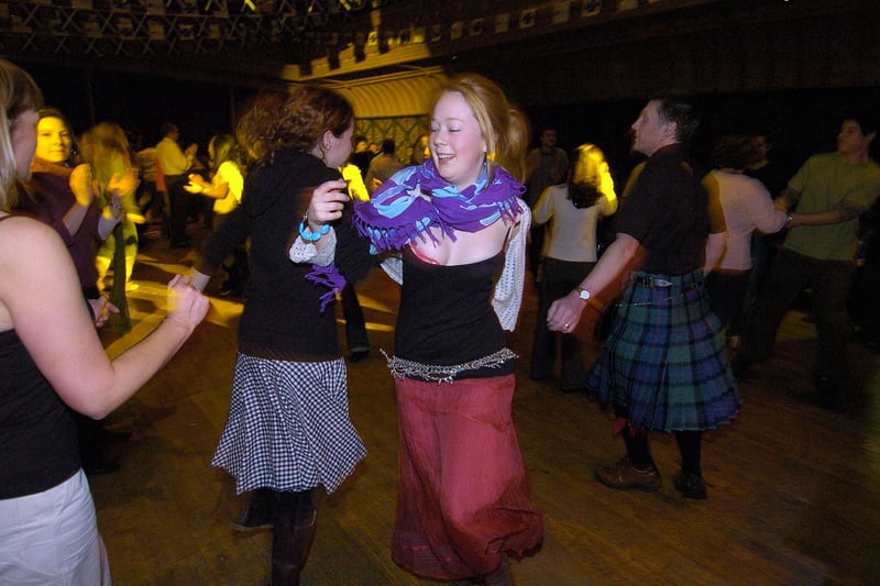 The One Scotland Ceilidh which was held on the lawnmarket and the Hub - the first of its kind which is set to be an annual St Andrew's Day event.