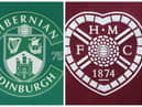 Hibs and Hearts both have contenders for the goal of the season award