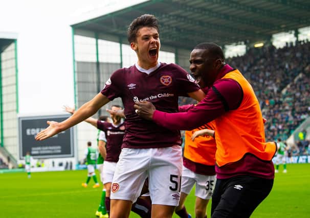 Former Hearts star Aaron Hickey has been attracting interest this summer. Picture: SNS