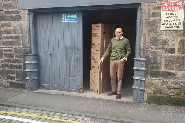 Terry Burns said Leith businesses have been "battered" for 15 years