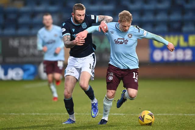 Gary Mackay-Steven joined Hearts from New York City in January last year. Picture: SNS