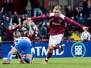 Lee Miller scored 11 goals during a short spell at Hearts in 2005. Picture: Bill Murray/SNS