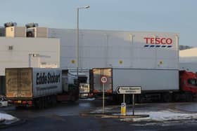 Workers at Europe's largest Tesco distribution centre, in Livingston, have been balloted for industrial action.