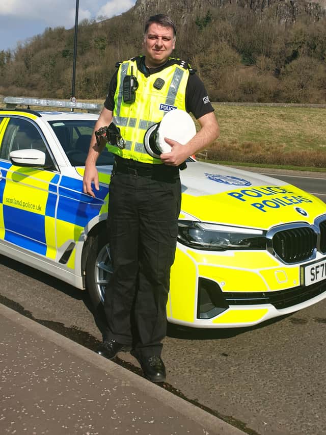 New Road Policing Chief Inspector for the East, CI Jon Harris.