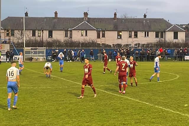 Tranent are the first team to win in the league at Penicuik park for two years