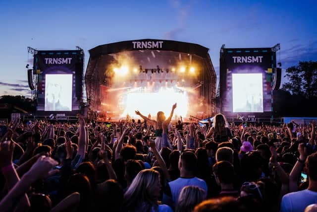 The TRNSMT festival is due to go ahead on Glasgow Green in September - two months later than planned. Picture: Gaelle Beri
