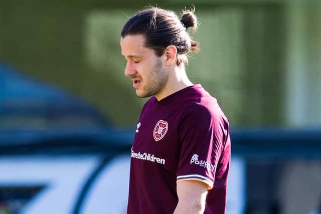 Peter Haring started in midfield against Dunfermline. Picture: SNS
