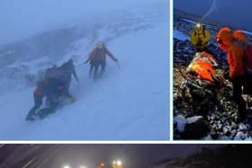 Rescuers have dealt with a string of fatalities on Scotland's peaks this year. Picture: Lochaber MRT