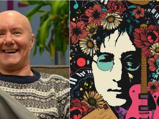 Trainspotting author will take part in an online tribute to John Lennon in October.
