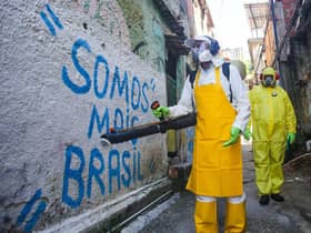 Brazil has registered over 7.8 million confirmed cases of the virus since the pandemic began, while the official death toll from Covid-19 is nearing 200,000, the second highest in the world (Photo: Luis Alvarenga/Getty Images)