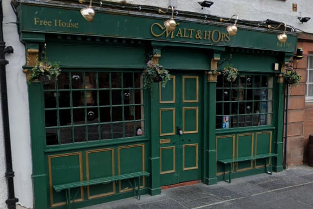 Dating back to the 1740s, Malt & Hops is a cosy and much-loved local located on the picturesque Shore in sunny Leith. "Great boozer," wrote a reviewer, "Excellent whisky and beer selection. Well priced drams."