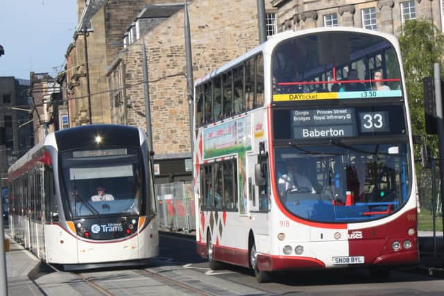 Lothian buses again cancelled due to anti social behaviour in Edinburgh. Picture credit: Richard Water