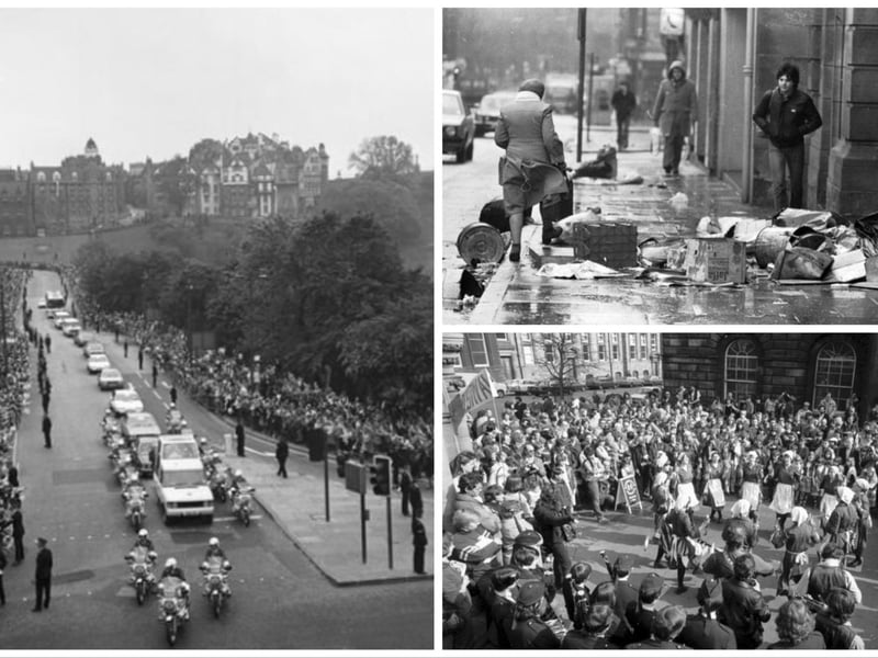 Take a look through our picture gallery to see 18 photos of Edinburgh in 1982.