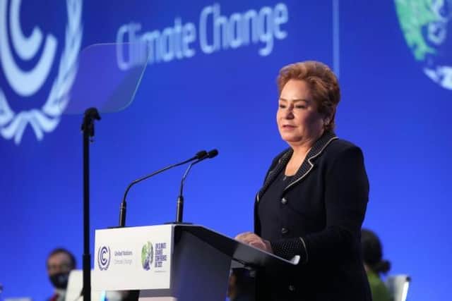Humanity faces a 'start reality' says Patricia Espinosa, executive secretary of the United Nations Framework Convention on Climate Change.