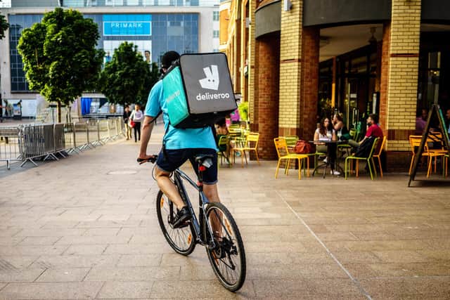 The deliveries will be made in partnership with Deliveroo