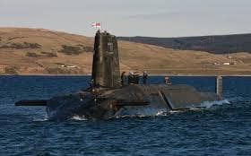 Trident is based at Faslane on the Clyde