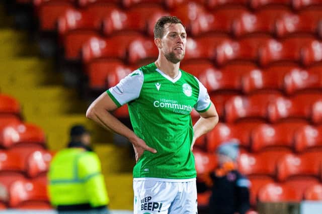 Steven Whittaker is one of three first team players to be released by Hibs, with the door left open for his possible return in the future.