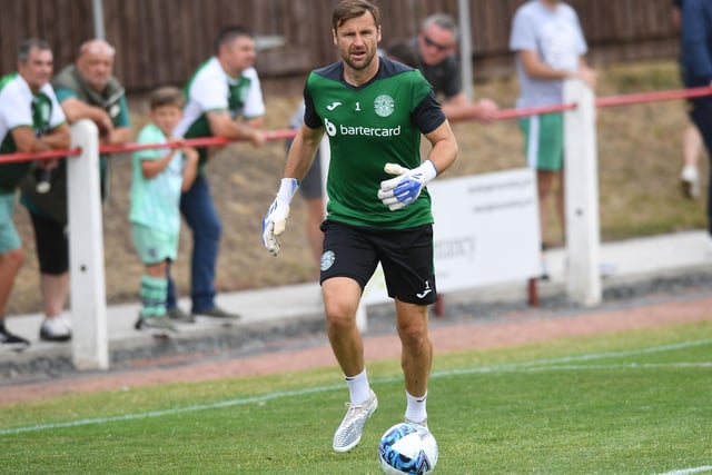 The goalkeeper has made a strong start to life at Easter Road. Picture: SNS