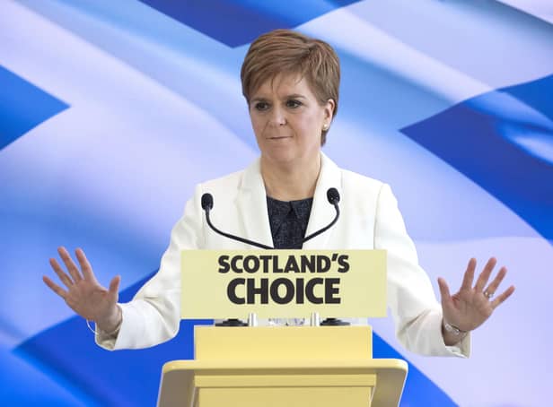Scottish independence is essential to resolving the cost-of-living crisis impacting thousands of households, Nicola Sturgeon has said.