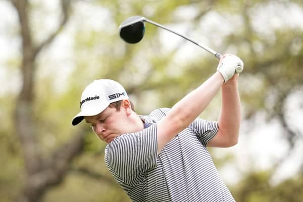 Bob MacIntyre in action during the WGC-Dell Technologies Match Play at Austin Country Club in Texas last week. Picture: Darren Carroll/Getty Images.