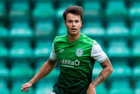 Melker Hallberg could be on his way out of Hibs