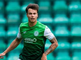 Melker Hallberg could be on his way out of Hibs