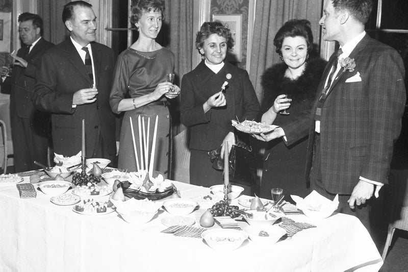 The Edinburgh Filmhouse is another famous cinema on Lothian Road, and still welcomes film fans today. The Edinburgh Film Guild are pictured enjoying a wine and cheese party at the Filmhouse in April 1966.