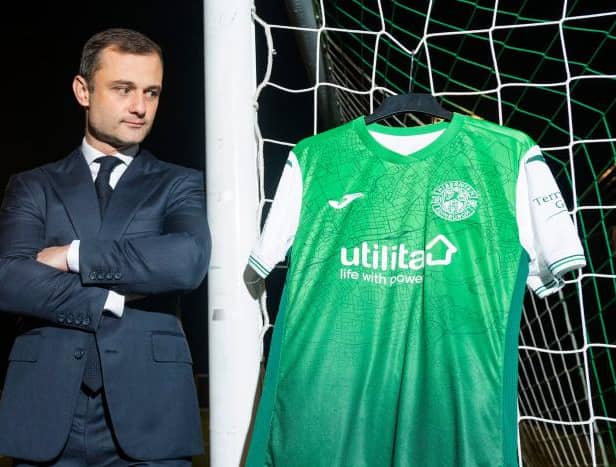 Shaun Maloney was unveiled as the new Hibernian manager at the club's training centre on Monday