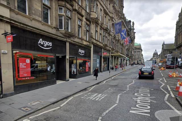 The Argos on North Bridge in Edinburgh will not be reopening after lockdown