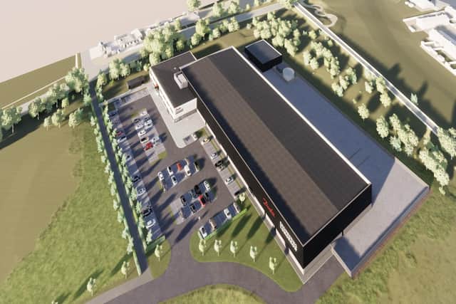 The facility at Shawfair Business Park has received planning permission from Midlothian Council and should be fully operational by the end of 2022. Image: Life Size Media