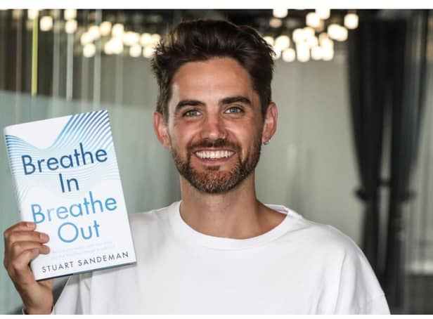 DJ and breathwork specialist Stuart Sandeman recently launched his book, Breathe In Breathe Out, in the suitably peaceful surroundings of the Royal Botanic Garden.