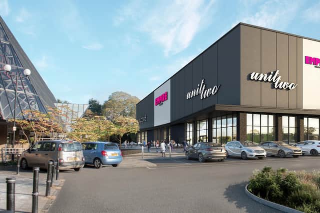 An impression of the new cinema complex