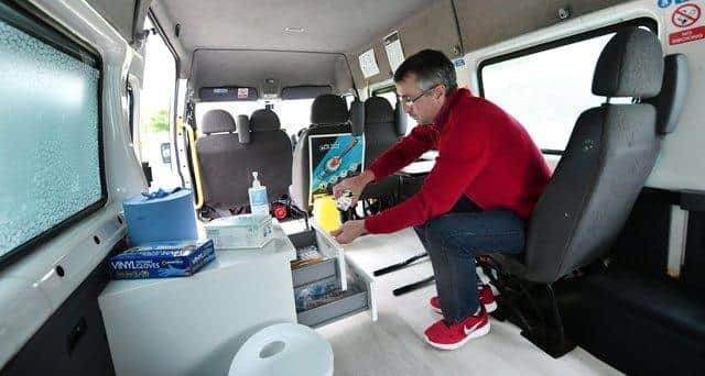 Recovering addict Peter Krykant operated a mobile safe consumption room in Glasgow.