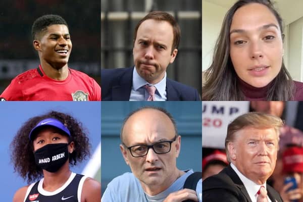 How well do you remember the events and faces of 2020 (Getty Images)