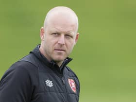 Hearts interim boss Steven Naismith will see his team take on Celtic this Sunday at Tynecastle Park. Picture: SNS