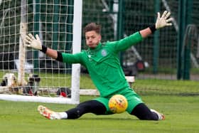 Kevin Dabrowski has impressed the Hibs coaching staff and will be hoping to continue his rise at Dumbarton