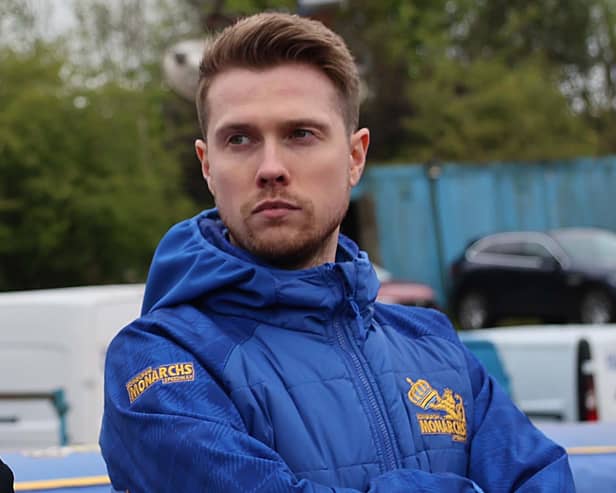 Edinburgh Monarchs Academy team manager Scott Wilson. Pictures: Jack Cupido