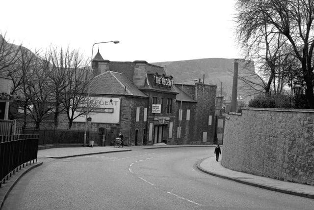 The Regent cinema in Abbeyhill was earmarked for demolition in the 1970s.