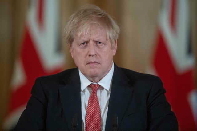 Boris Johnson's government is a corrupt, anti-democratic cabal, says Angus Robertson (Picture: Julian Simmonds/WPA pool/Getty Images)