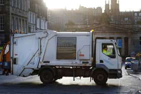 Refuse lorries could be fitted with air quality monitors . Photo: Steven Scott Taylor.