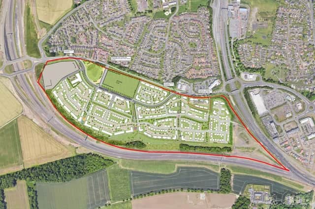 The expansion masterplan for South Queensferry.