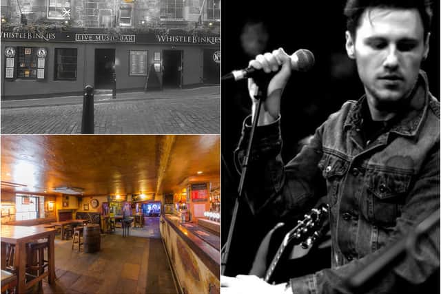 Whistlebinkies is set to reopen this weekend. Edinburgh-born singer-songwriter Callum Beattie performs in the venue.