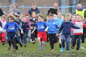 A Mini Mudder adventure race was staged at Liberton High School in 2015 under the Active Schools programme    Photo: Neil Hanna