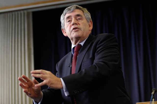 Gordon Brown (Pic: Scott Louden)