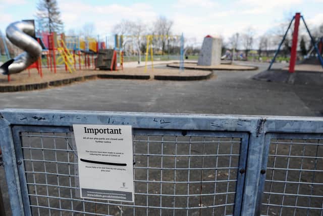 Play parks may be allowed to reopen
