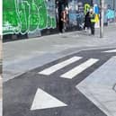 The zig-zag cycle lane on Leith Walk in Edinburgh has been named as the worst bike lane in the world.